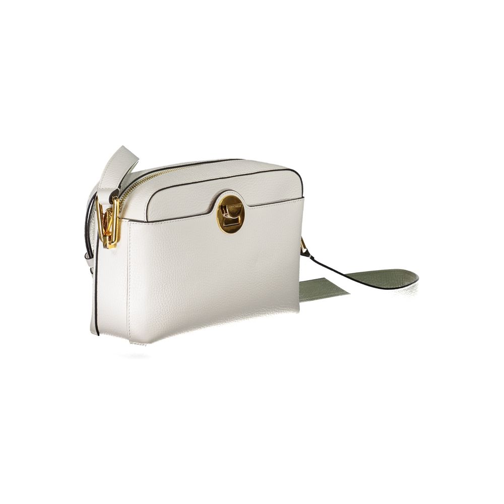 Coccinelle White Leather Shoulder Women's Bag