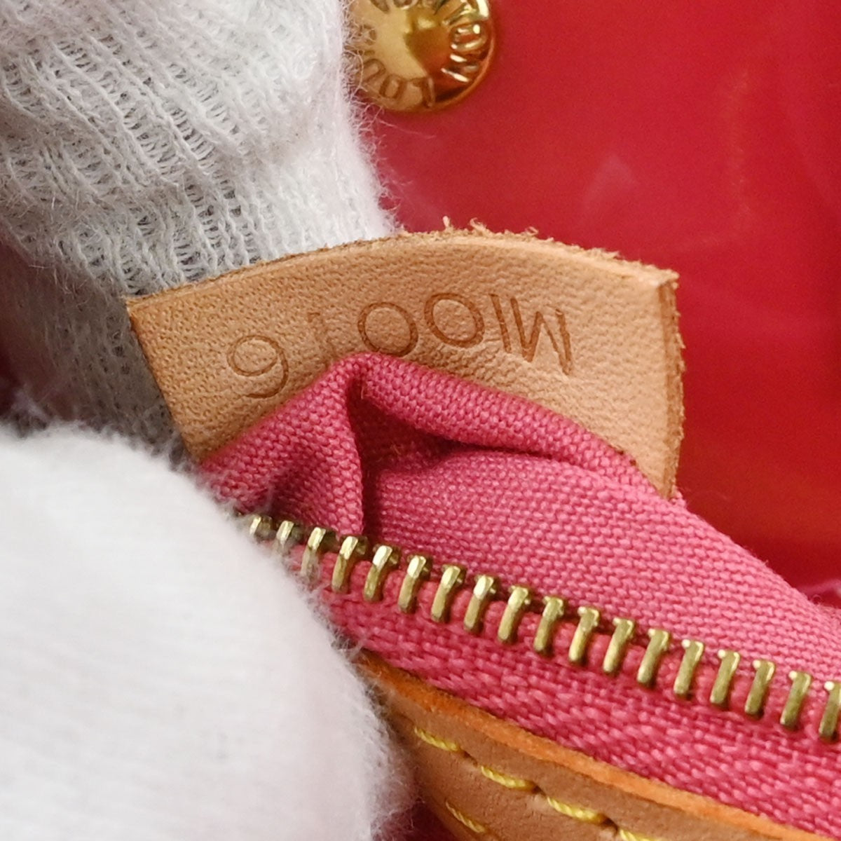 Louis Vuitton Reade Monogram Vernis Pink Patent_Leather Handbag (Pre-Owned)