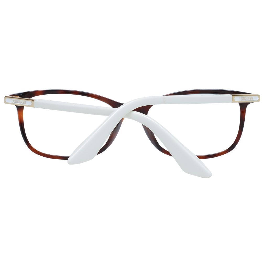 Longines Brown Acetate Glasses Women's (Frames)