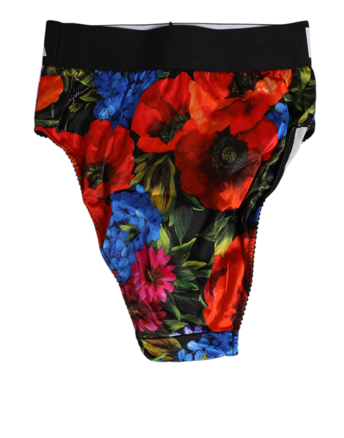 Dolce & Gabbana Multicolor Floral Print High Waist Panty Women's Underwear