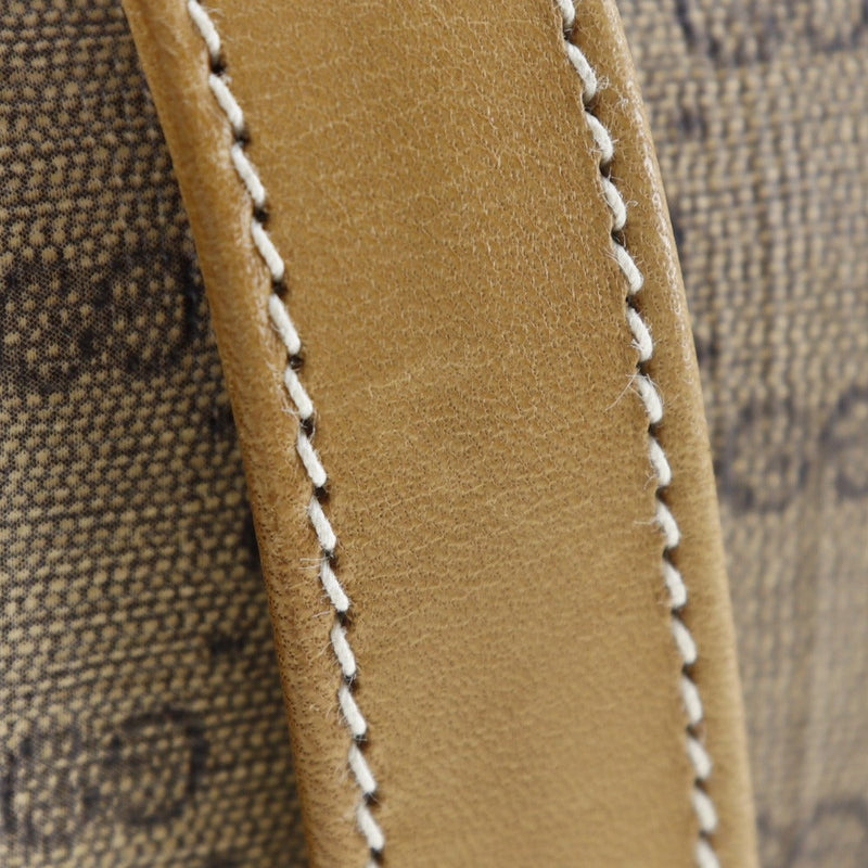 Gucci -- Brown Canvas Handbag (Pre-Owned)