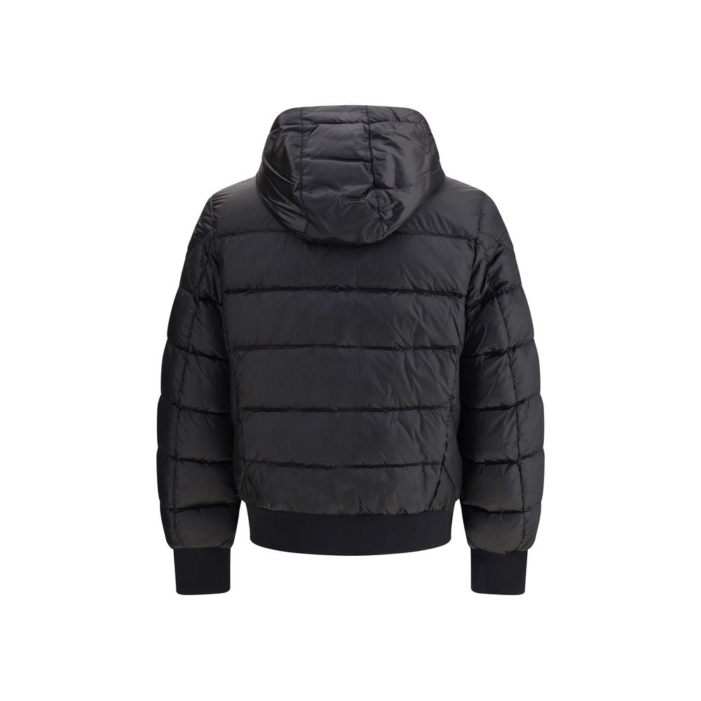 Parajumpers Black Polyamide Jacket Men's Coat
