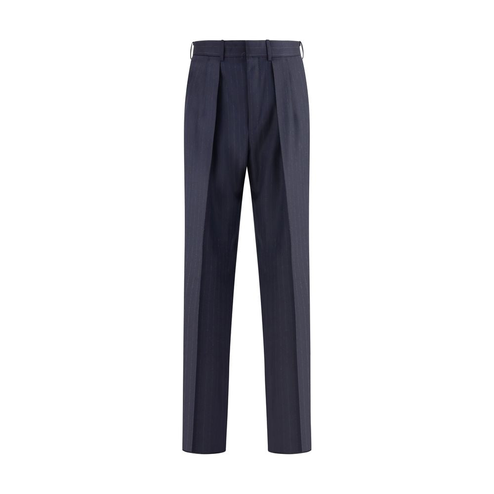 Tom Ford Blue Wool Dress Men's Pants