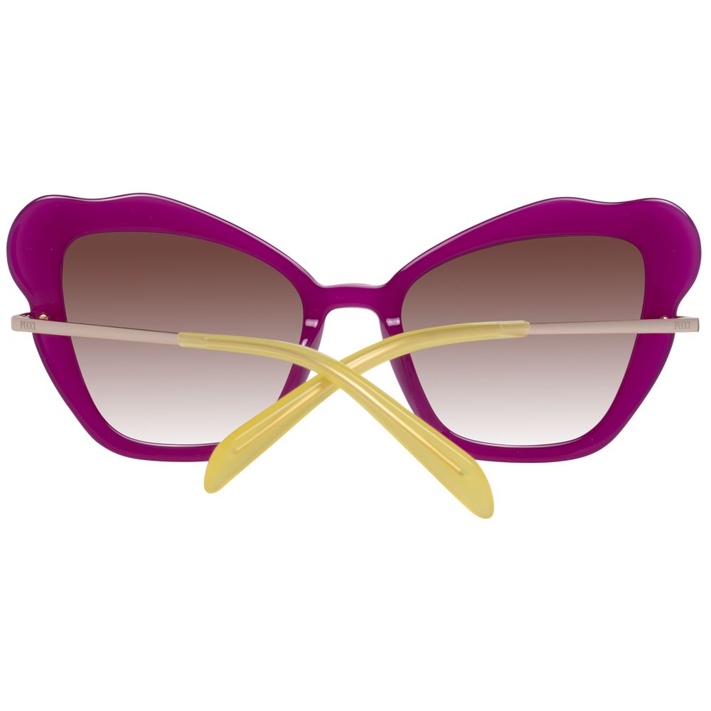 Emilio Pucci Purple Plastic Women's Sunglasses