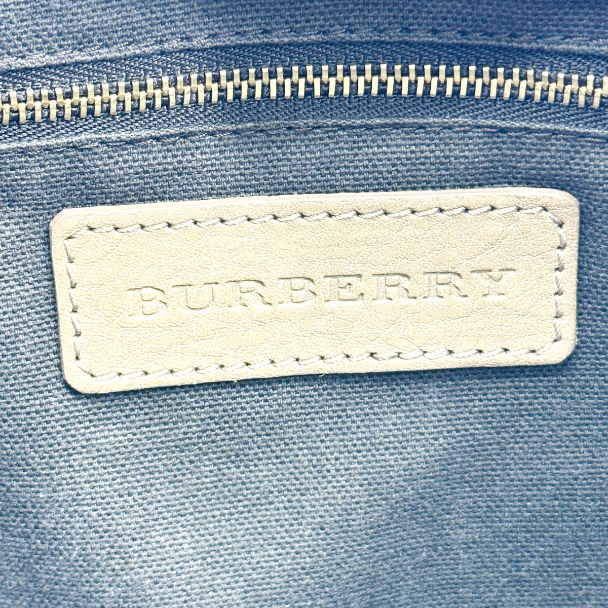 Burberry Ashwood Convertible Hobo House Check Canvas Beige Suede Shoulder Bag Bag (Pre-Owned)