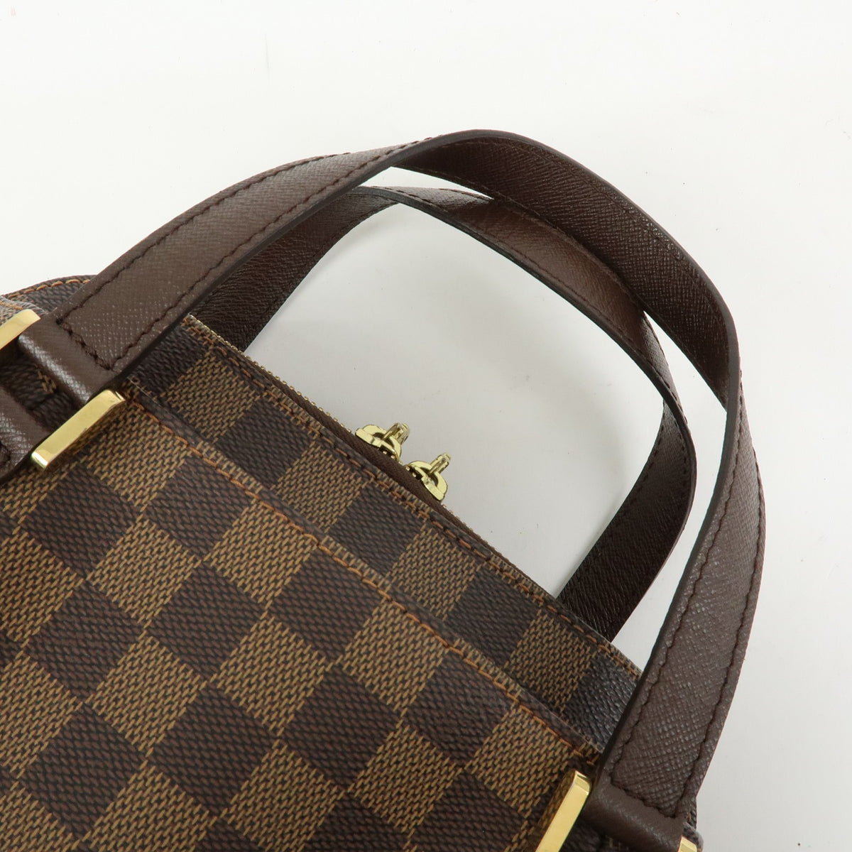 Louis Vuitton Belem Damier Brown Canvas Handbag (Pre-Owned)