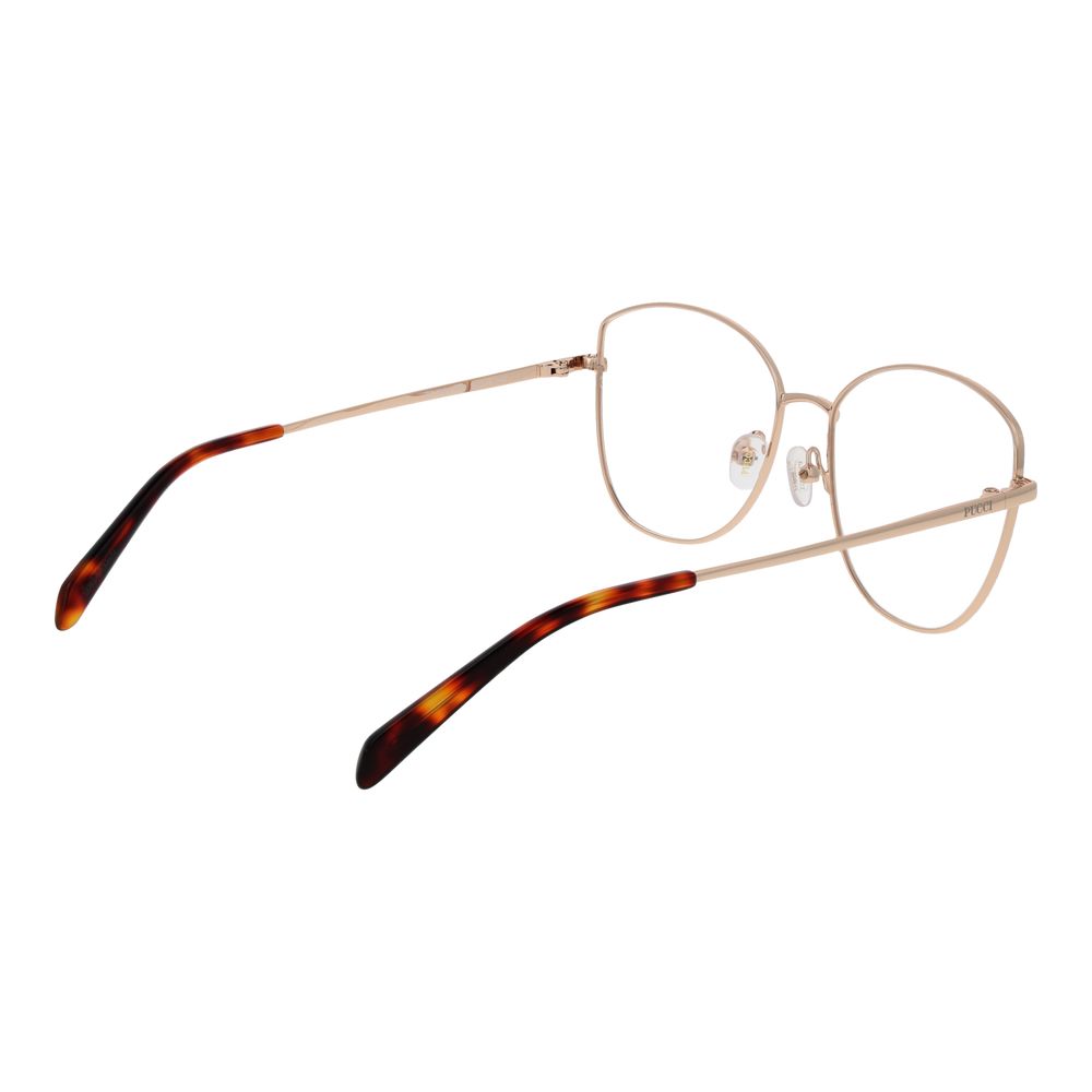 Emilio Pucci Rose Gold Metal Glasses Women's (Frames)