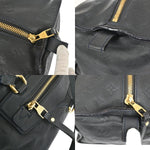Louis Vuitton Inspiree Black Leather Shoulder Bag (Pre-Owned)
