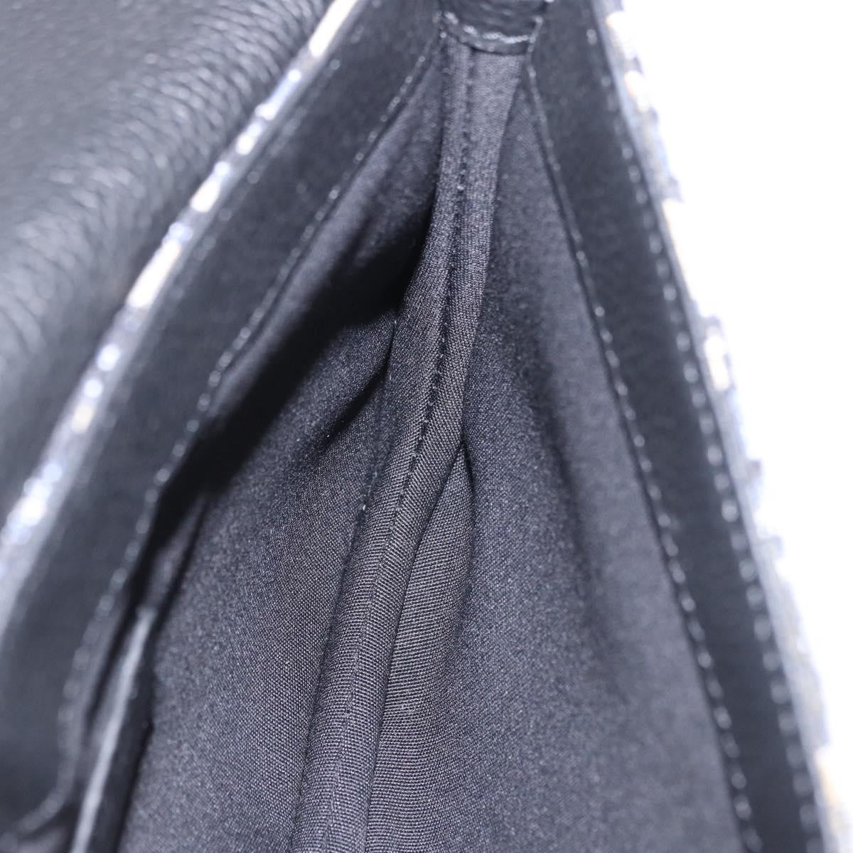 Christian Dior Saddle Messenger Oblique Canvas Navy Canvas Clutche & Pouche Bag (Pre-Owned)
