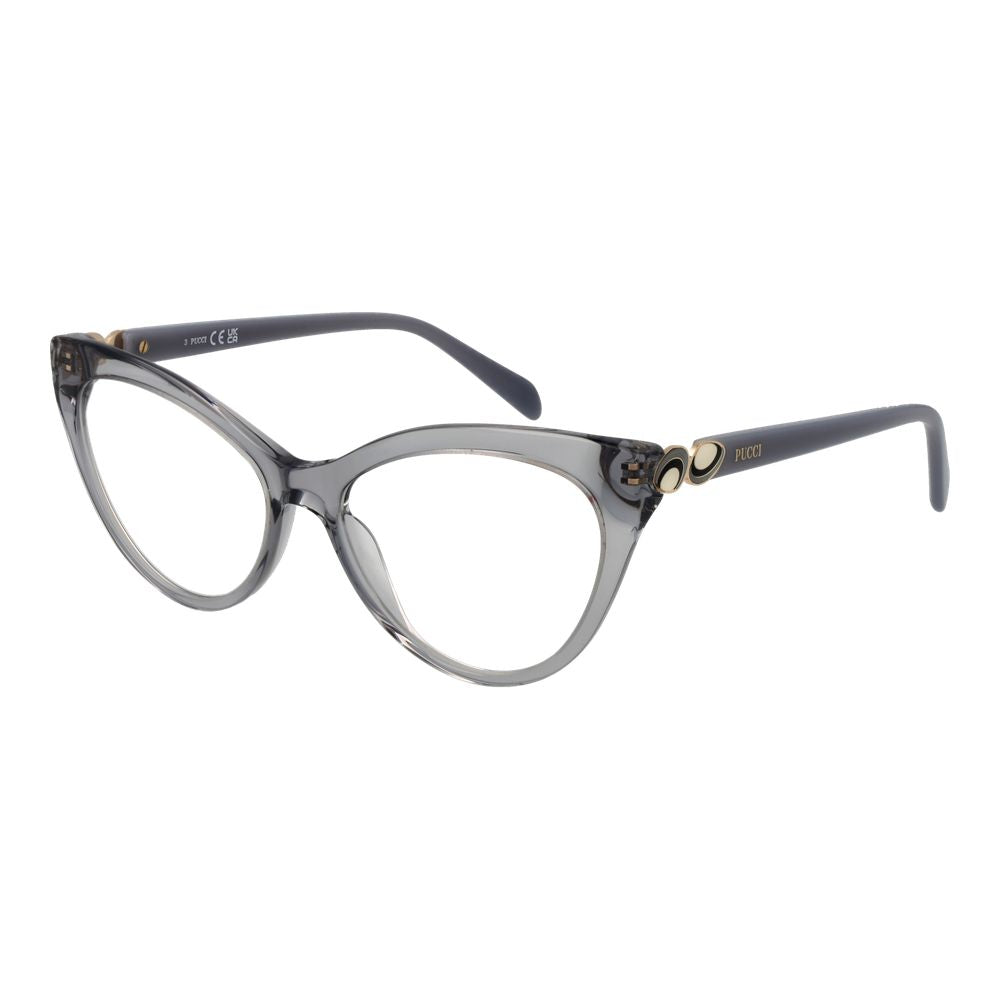 Emilio Pucci Gray Acetate Glasses Women's (Frames)
