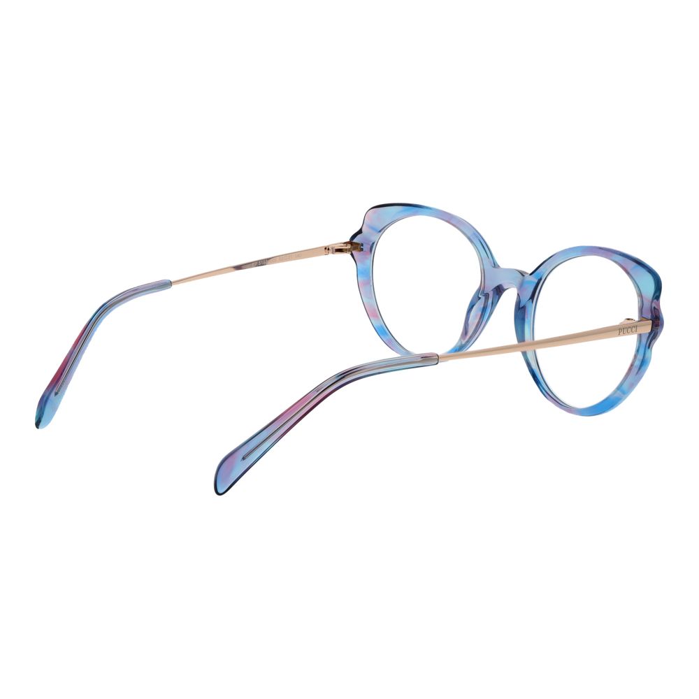 Emilio Pucci Blue Plastic Glasses Women's (Frames)