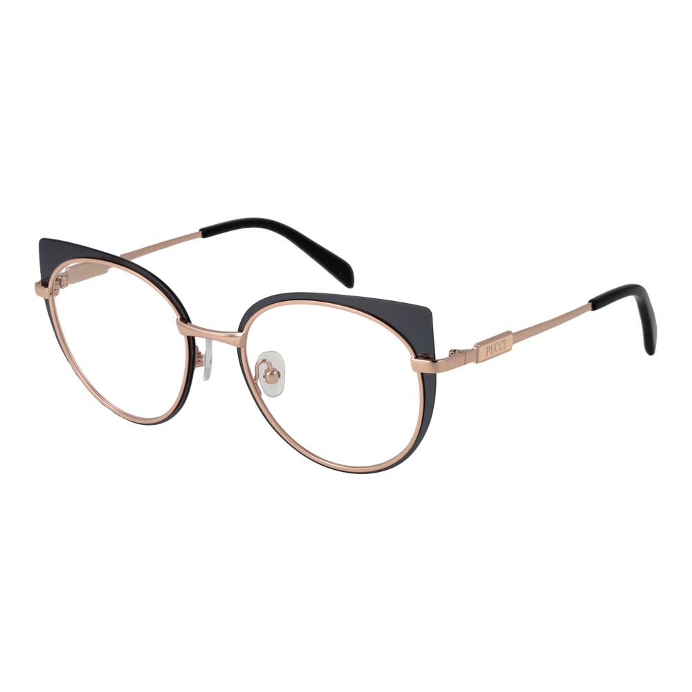 Emilio Pucci Rose Gold Metal Glasses Women's (Frames)
