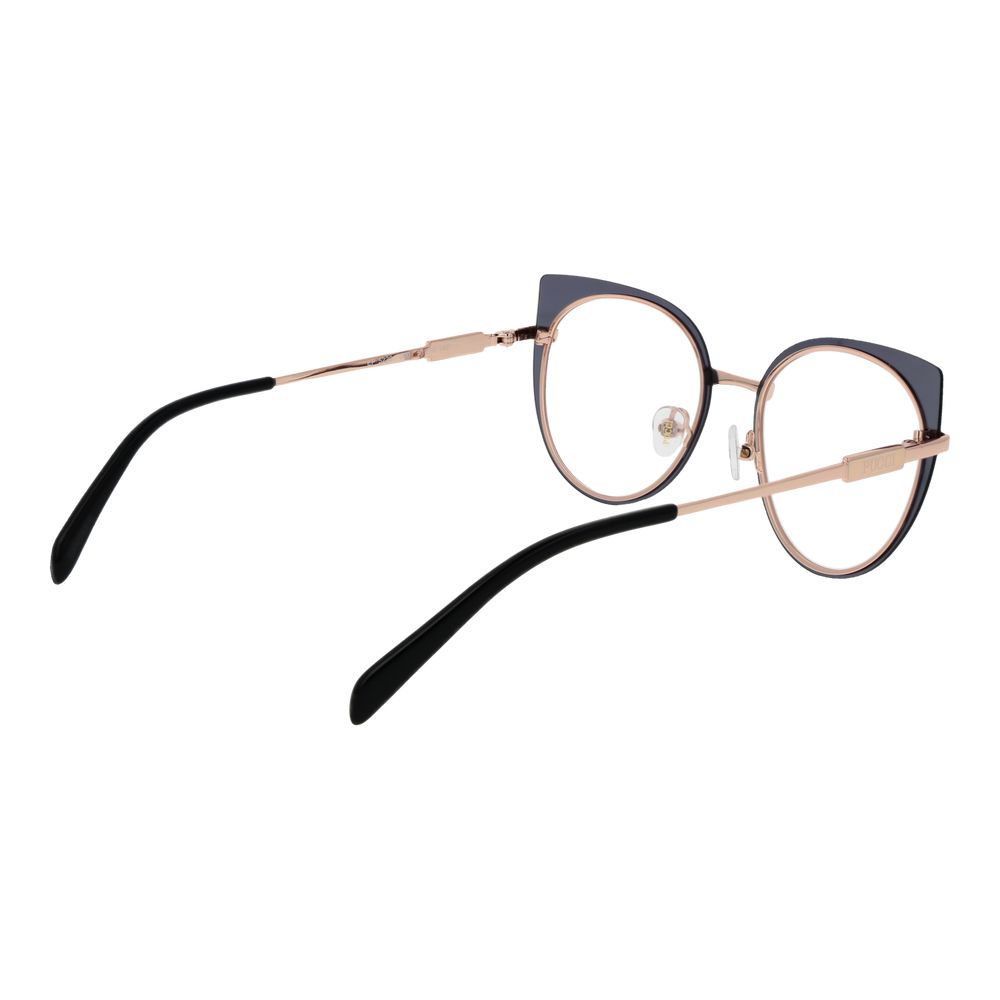 Emilio Pucci Rose Gold Metal Glasses Women's (Frames)