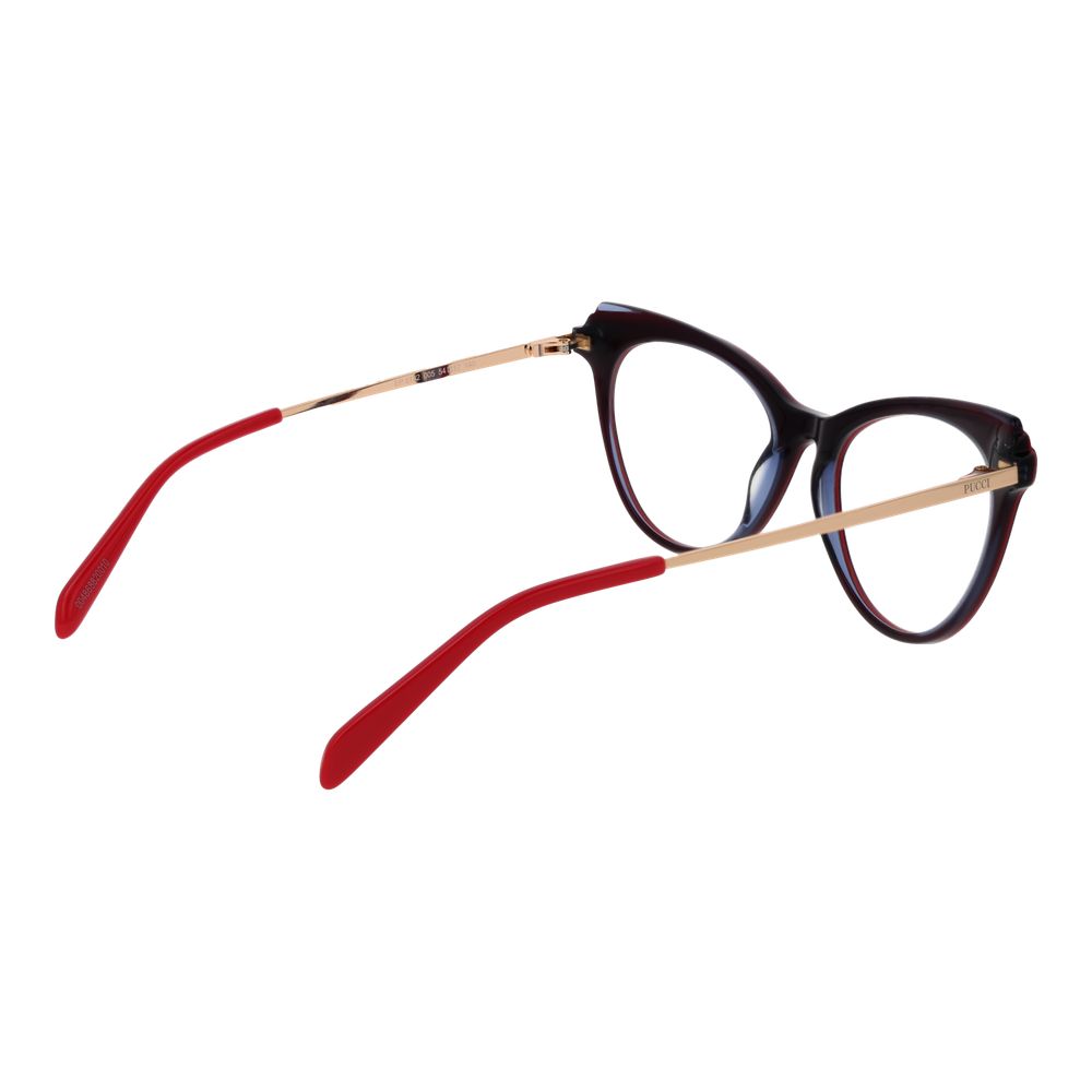 Emilio Pucci Black Acetate Glasses Women's (Frames)