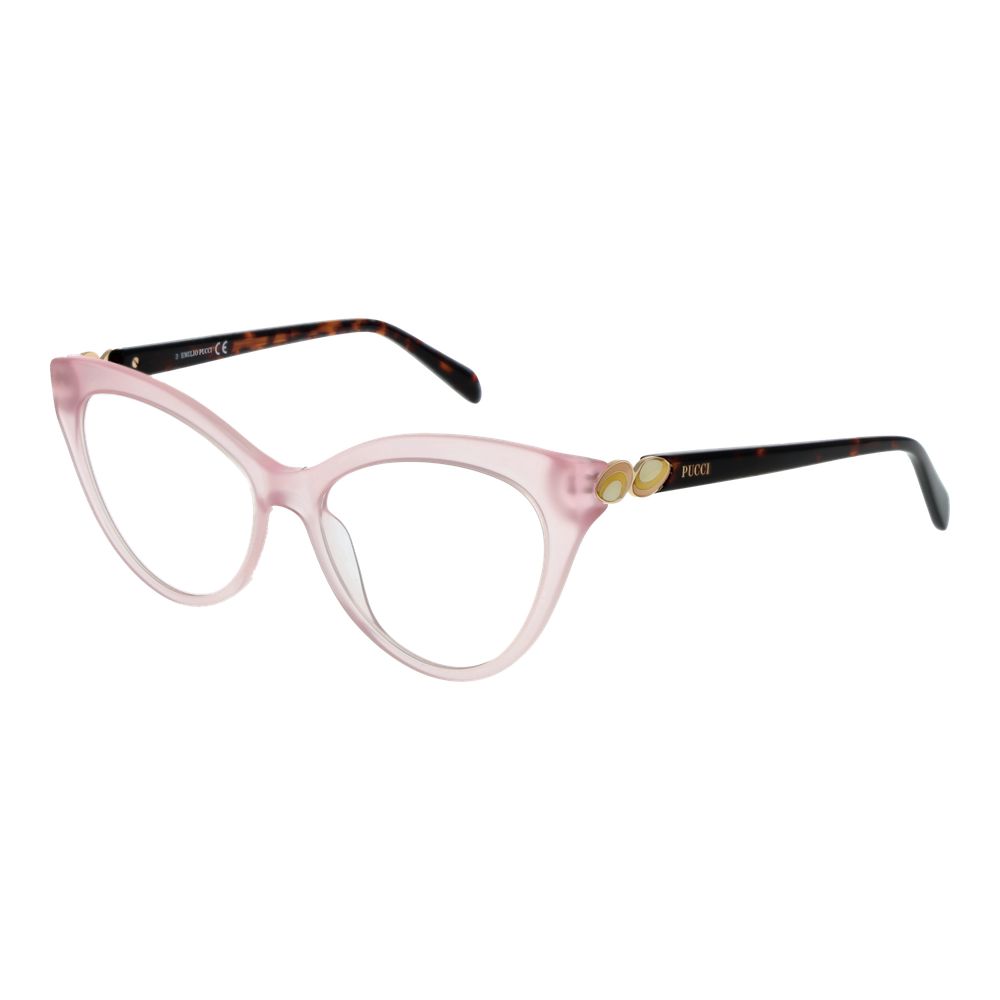 Emilio Pucci Pink Plastic Glasses Women's (Frames)