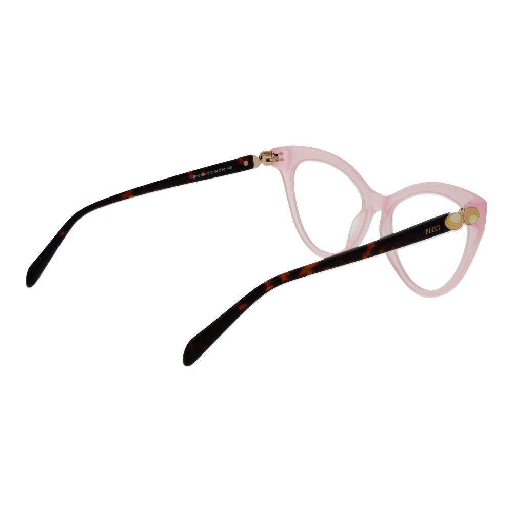 Emilio Pucci Pink Plastic Glasses Women's (Frames)