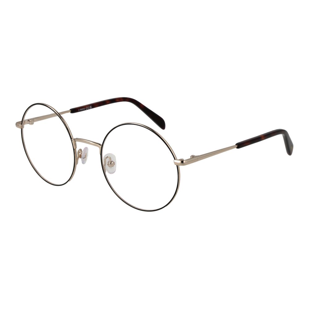 Emilio Pucci Black Metal Glasses Women's (Frames)