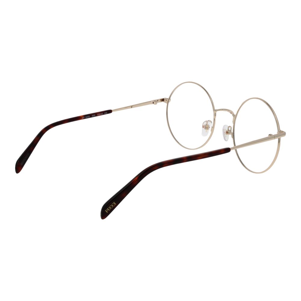 Emilio Pucci Black Metal Glasses Women's (Frames)