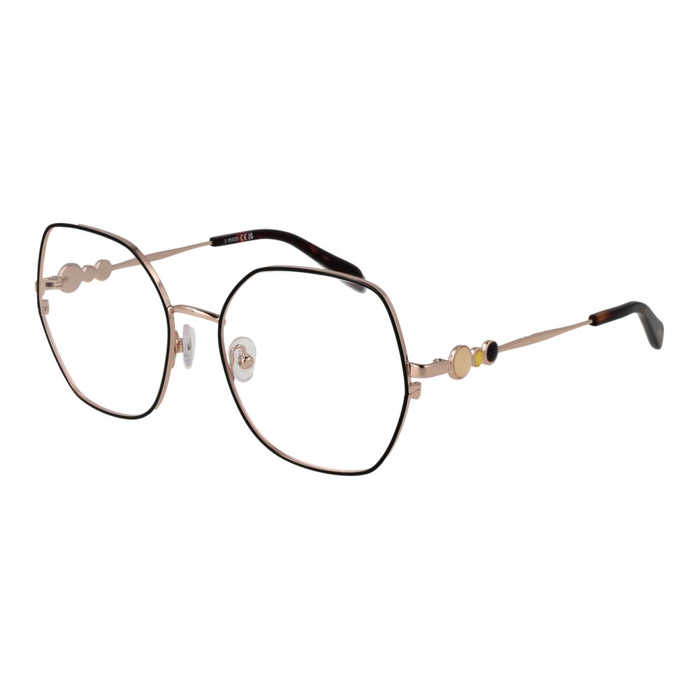 Emilio Pucci Black Metal Glasses Women's (Frames)