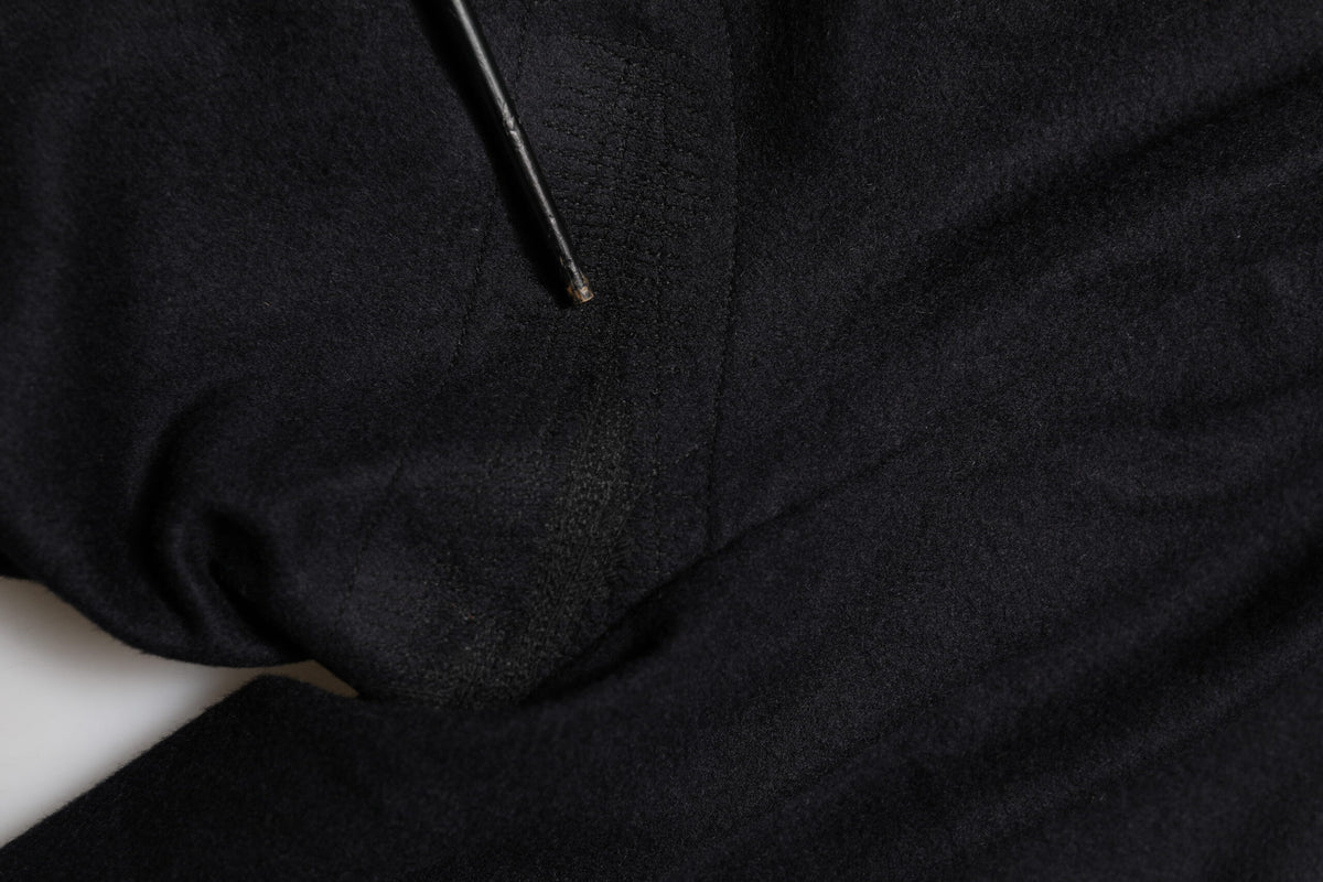 Dolce & Gabbana Black Cashmere Dress Formal Men Trouser Men's Pants (Pre-Owned)