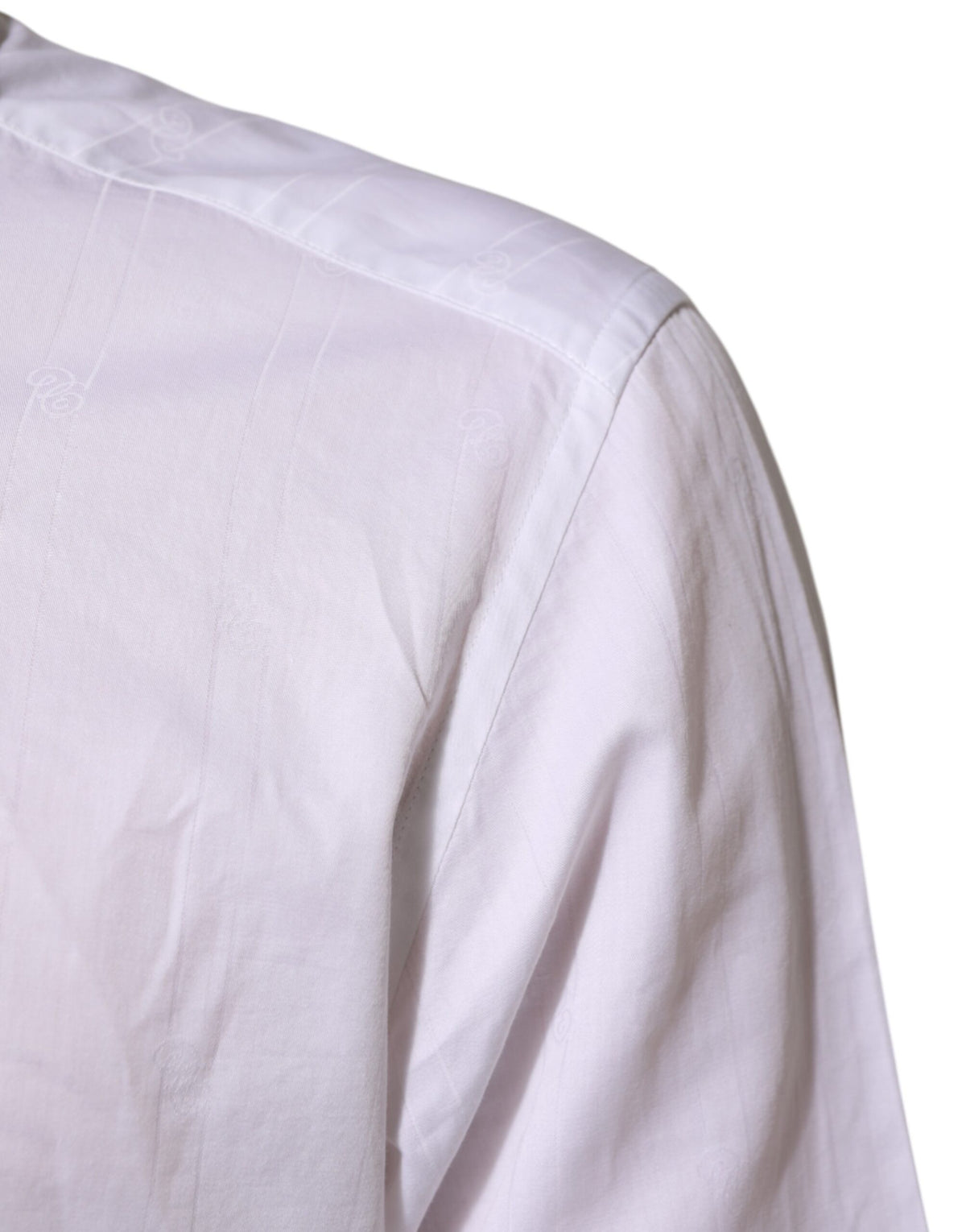 Dolce & Gabbana White Cotton MARTINI Men Formal Dress Men's Shirt (Pre-Owned)