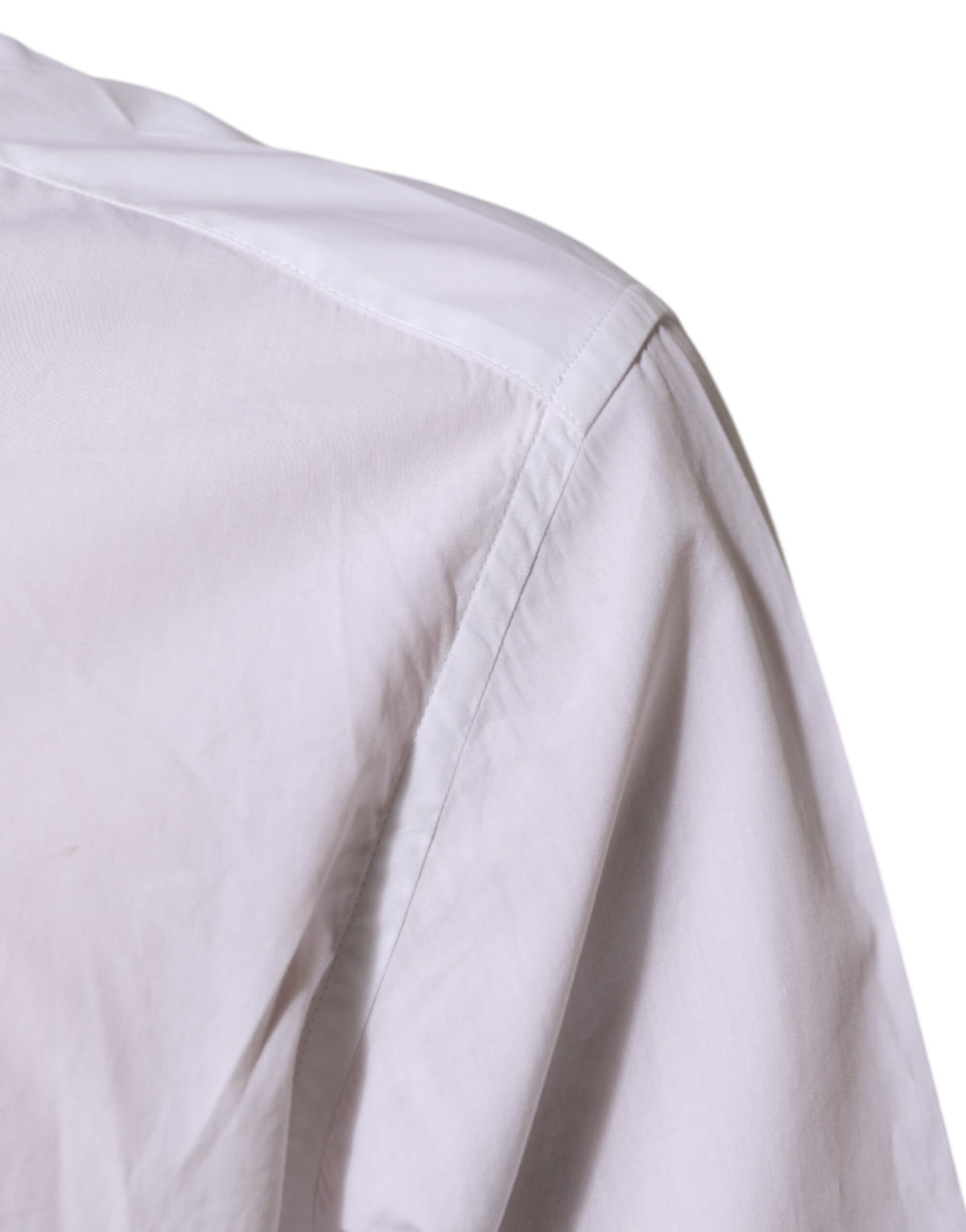 Dolce & Gabbana White Cotton MARTINI Men Formal Dress Men's Shirt