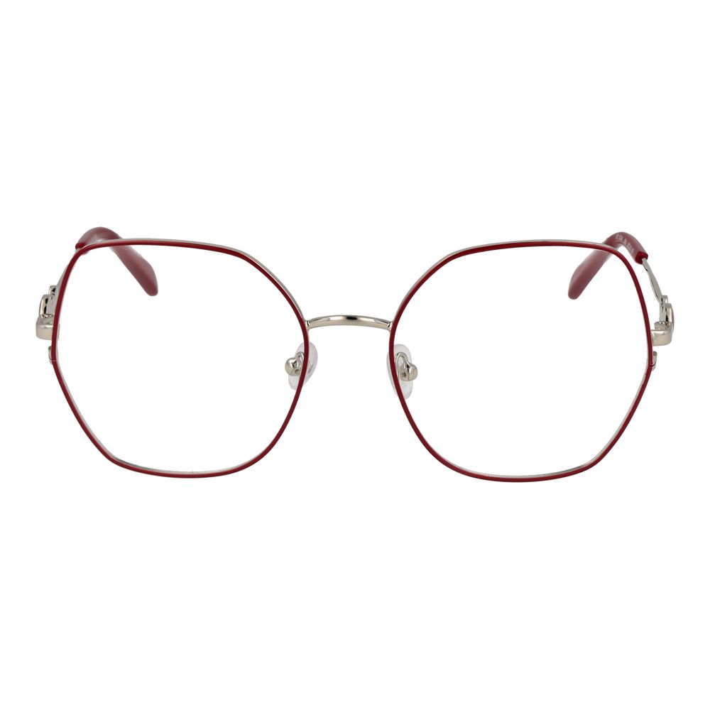 Emilio Pucci Red Metal Glasses Women's (Frames)