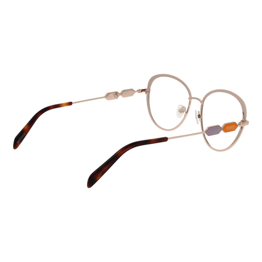 Emilio Pucci Blue Metal Glasses Women's (Frames)