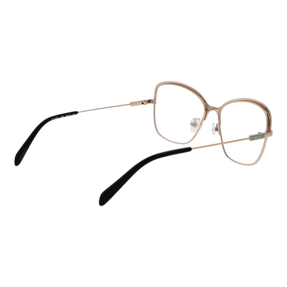 Emilio Pucci Black Metal Glasses Women's (Frames)