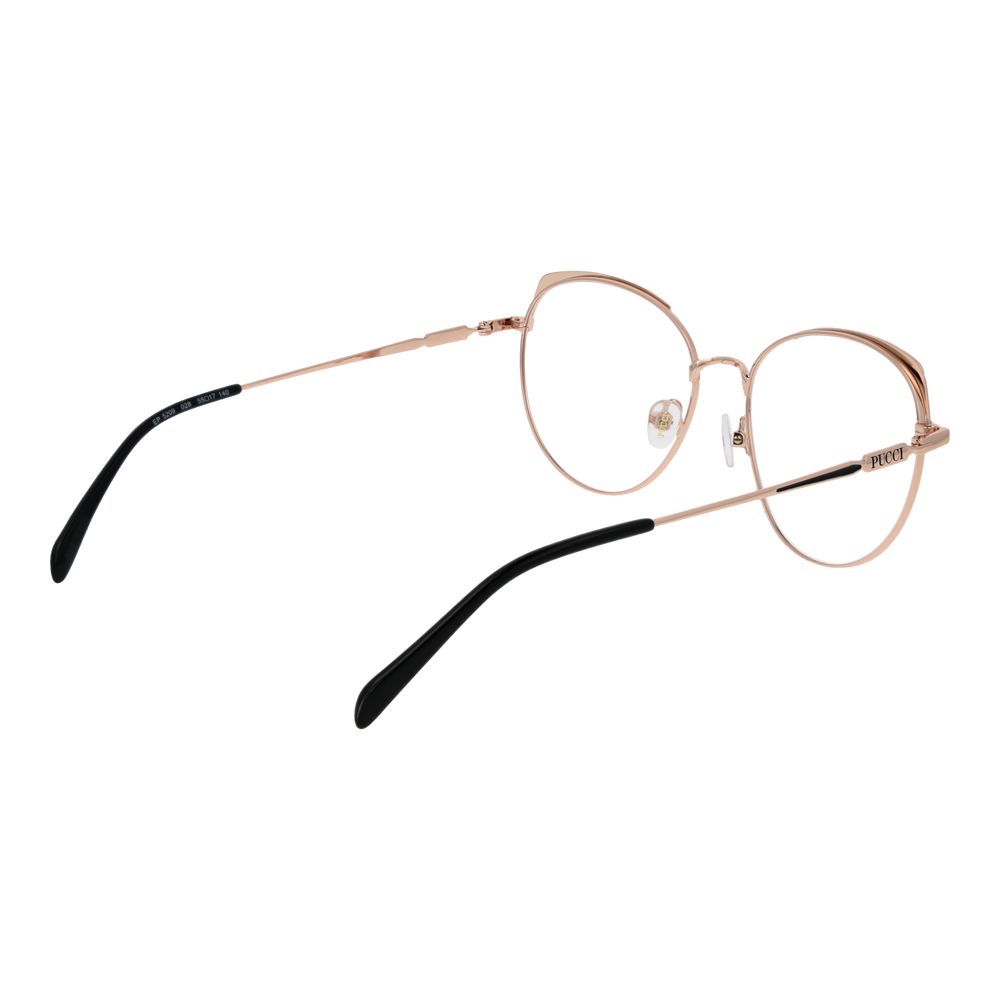 Emilio Pucci Rose Gold Metal Glasses Women's (Frames)