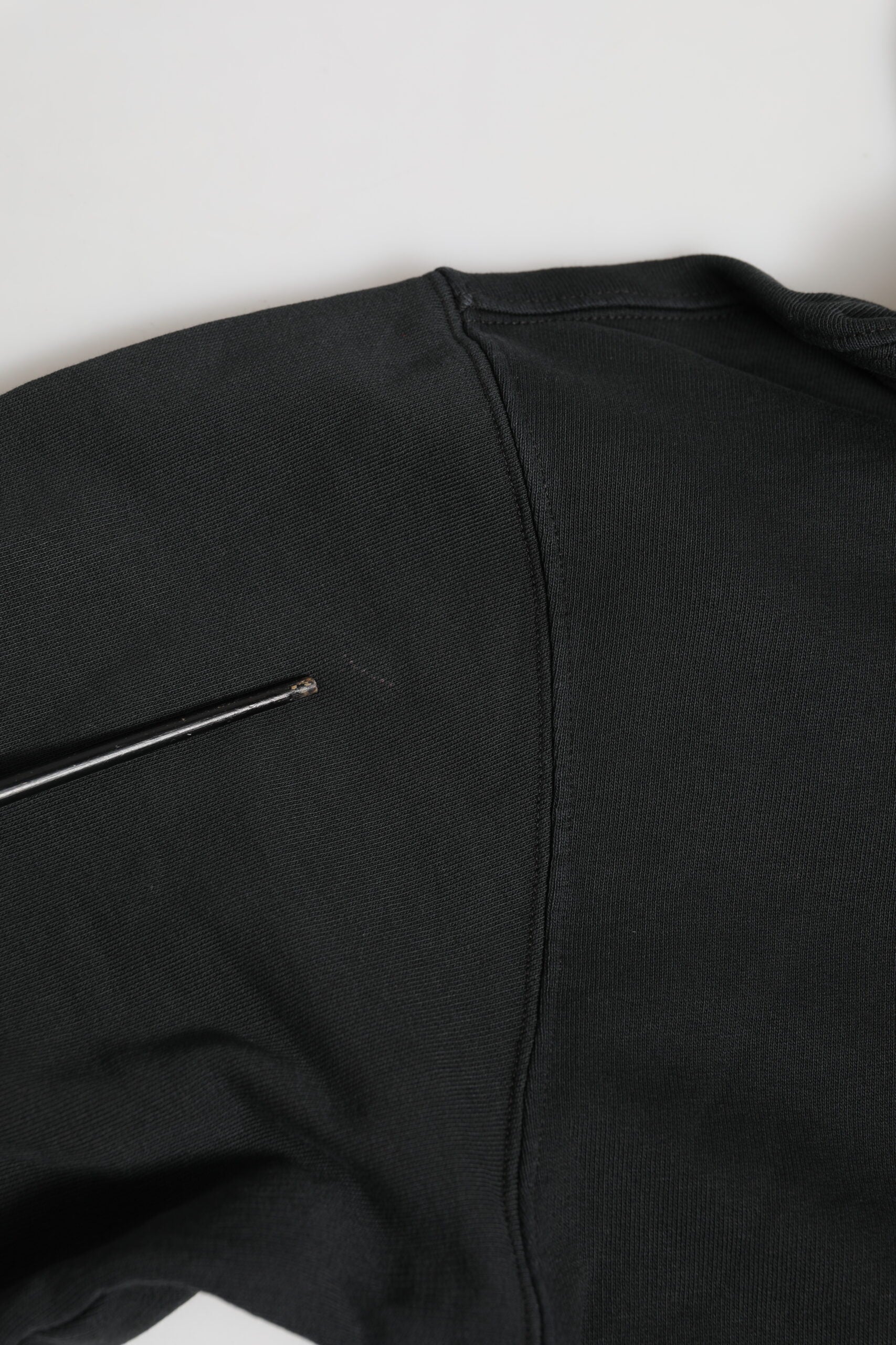 Dolce & Gabbana Black Logo FullZip Hooded Sweatshirt Men's Sweater (Pre-Owned)