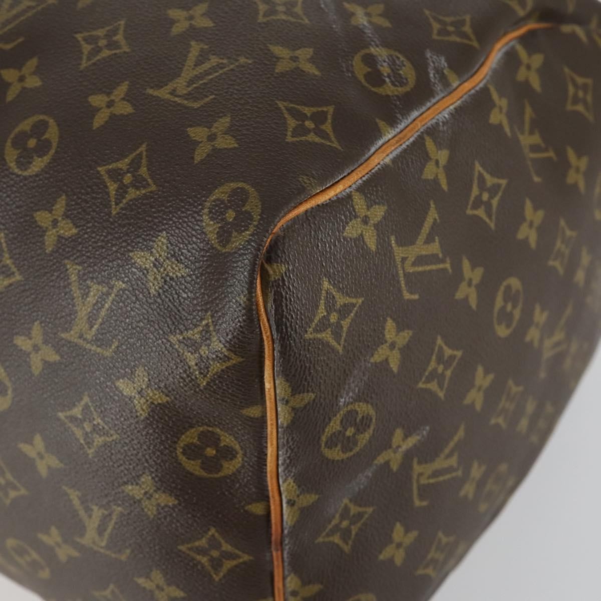 Louis Vuitton Keepall Monogram Canvas Brown Canvas Travel Bag Bag (Pre-Owned)
