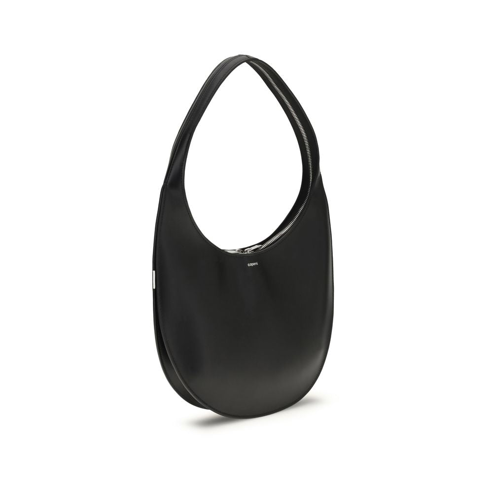 Coperni Black Calf Leather Bos Taurus Shoulder Women's Bag