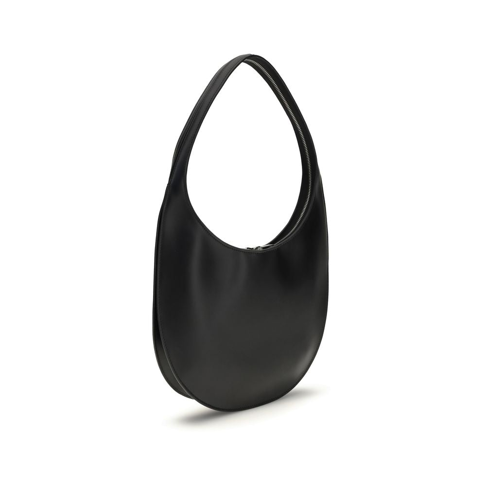 Coperni Black Calf Leather Bos Taurus Shoulder Women's Bag