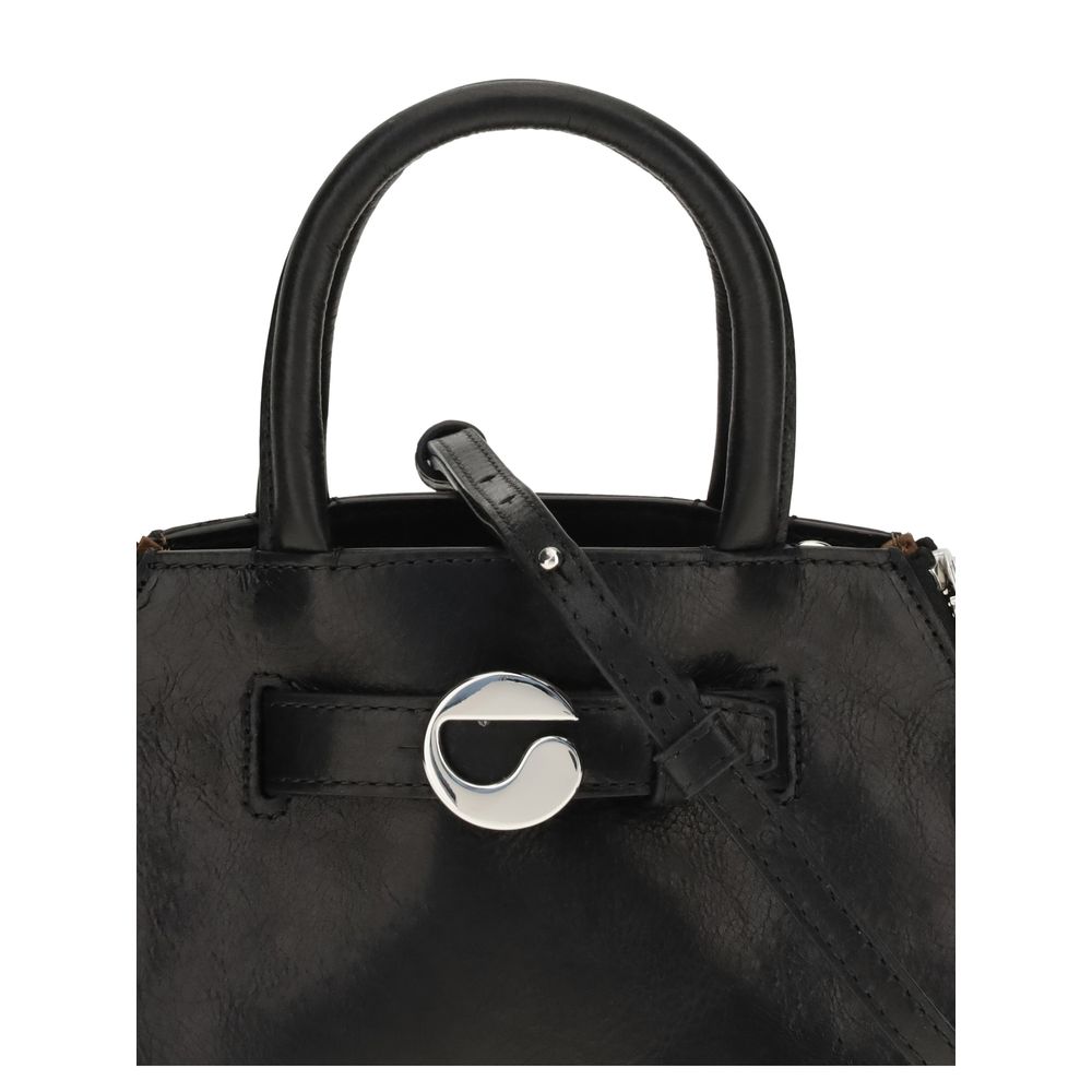 Coperni Black Calf Leather Bos Taurus Shoulder Women's Bag
