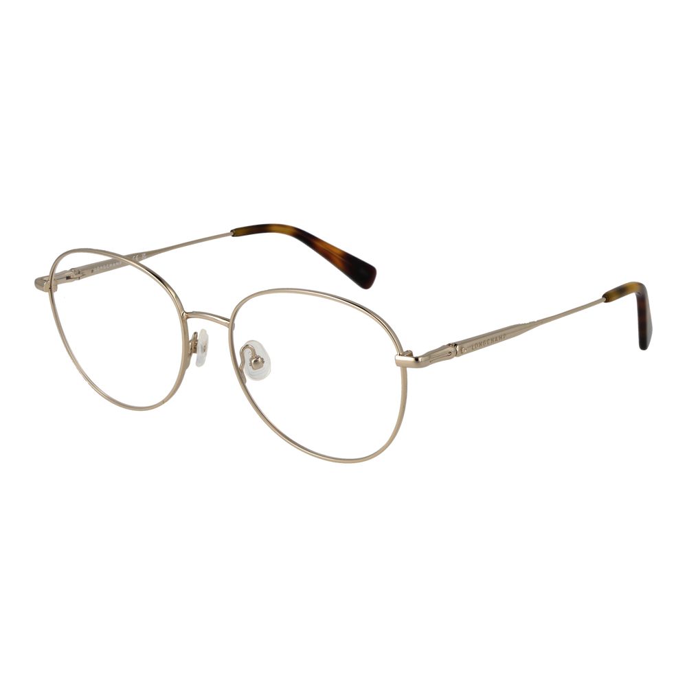 Longchamp Gold Metal Glasses Women's (Frames)