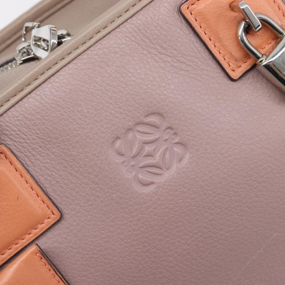 Loewe Amazona Leather Pink Leather Handbag (Pre-Owned)