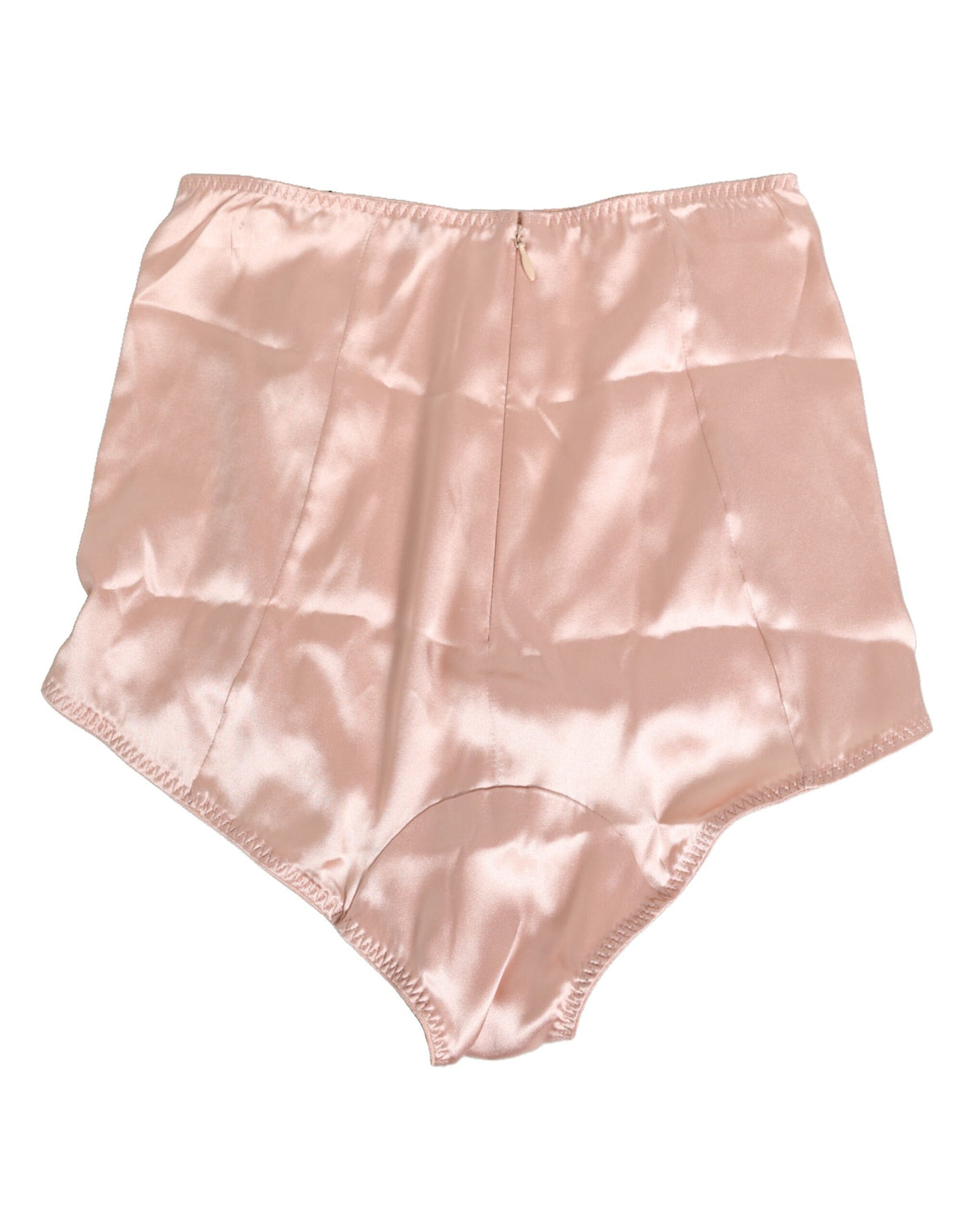 Dolce & Gabbana Pink Acetate High Waist Shorts Panty Women's Underwear