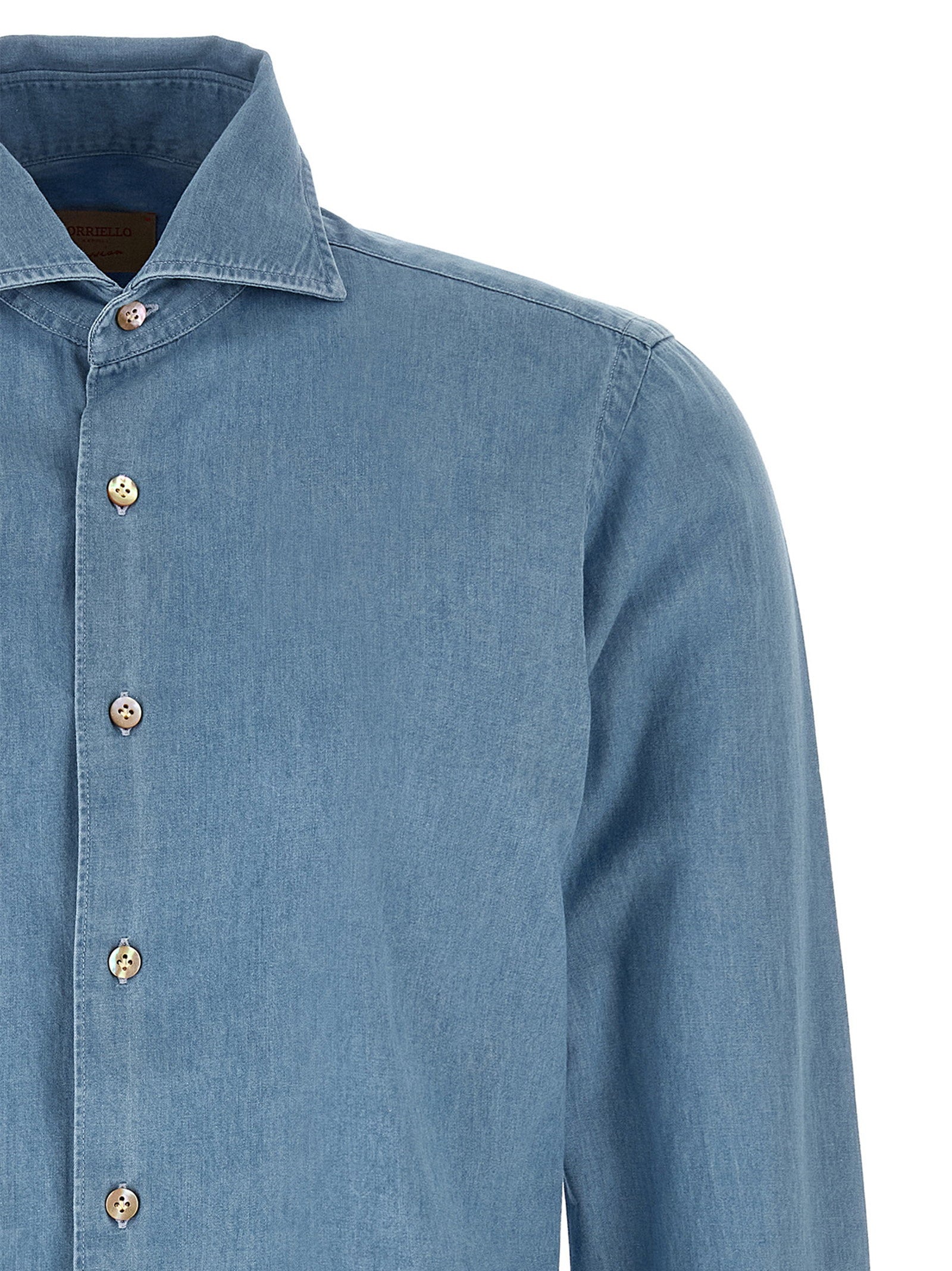 Borriello Men's Denim Shirt - Passion Line
