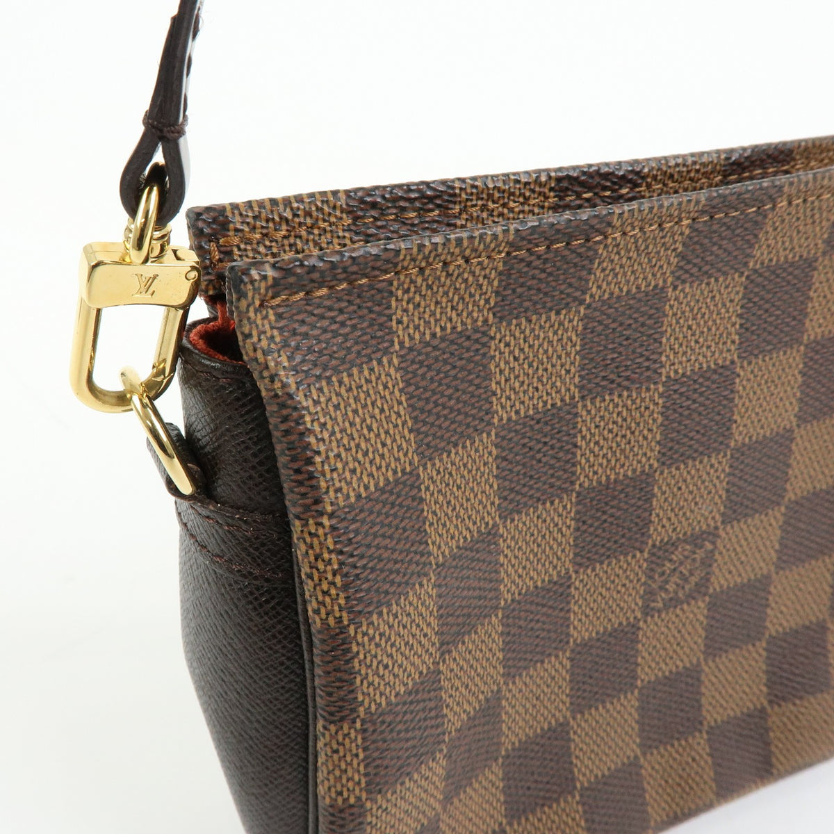 Louis Vuitton Trousse Make Up Damier Brown Canvas Clutche & Pouche Bag (Pre-Owned)