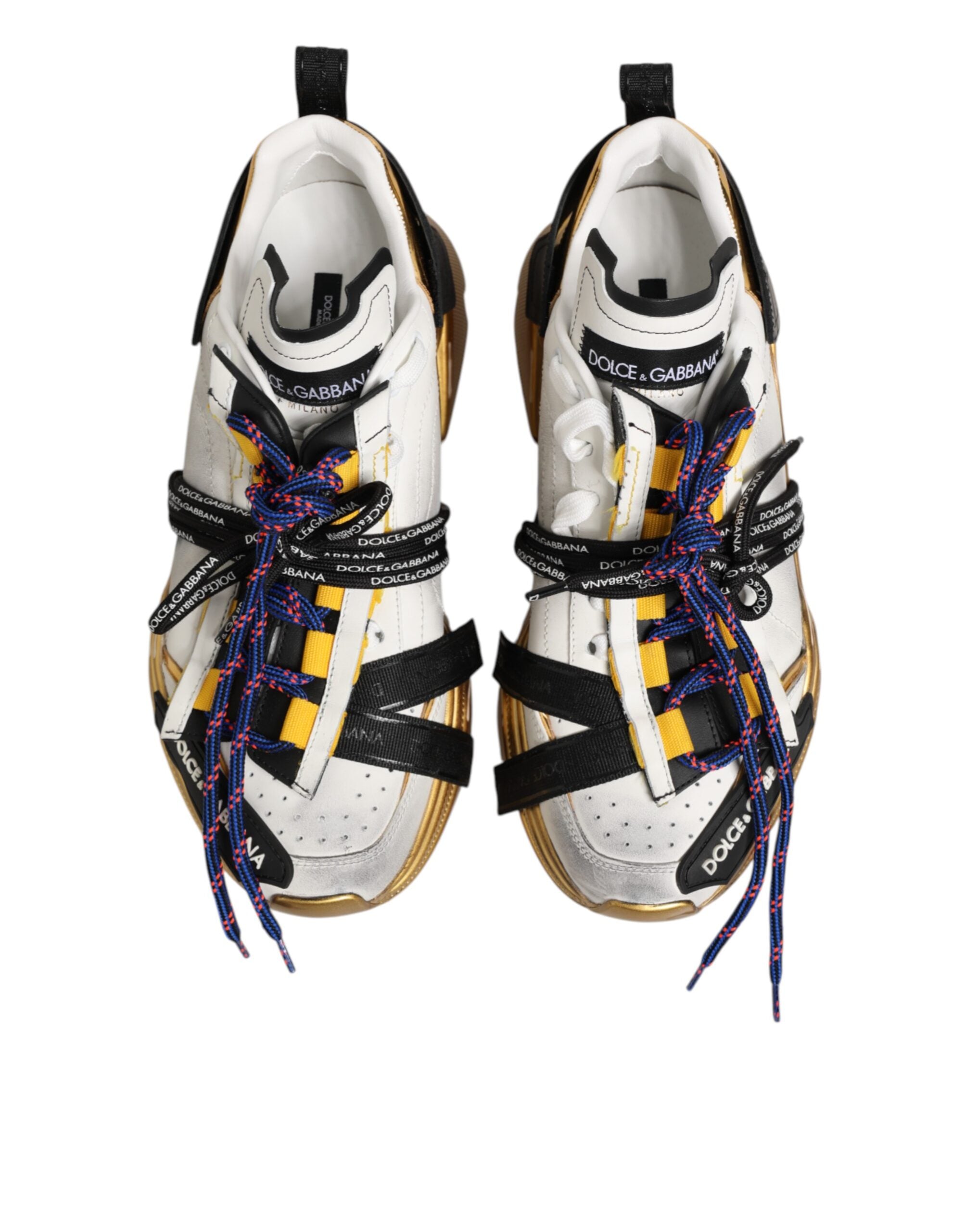 Dolce & Gabbana Multicolor Daymaster Low Top Sneakers Men's Shoes
