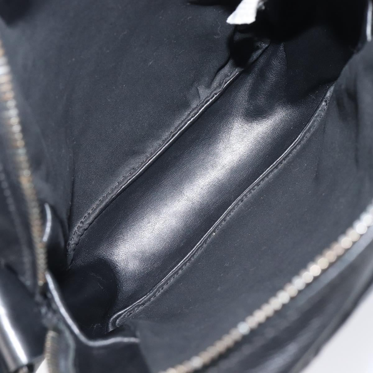 Bottega Veneta Front Pocket Messenger Intrecciato Nappa Black Leather Shoulder Bag Bag (Pre-Owned)