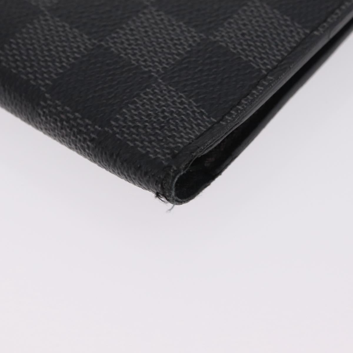 Louis Vuitton Marco Damier Graphite Gray Canvas Wallets Accessory (Pre-Owned)