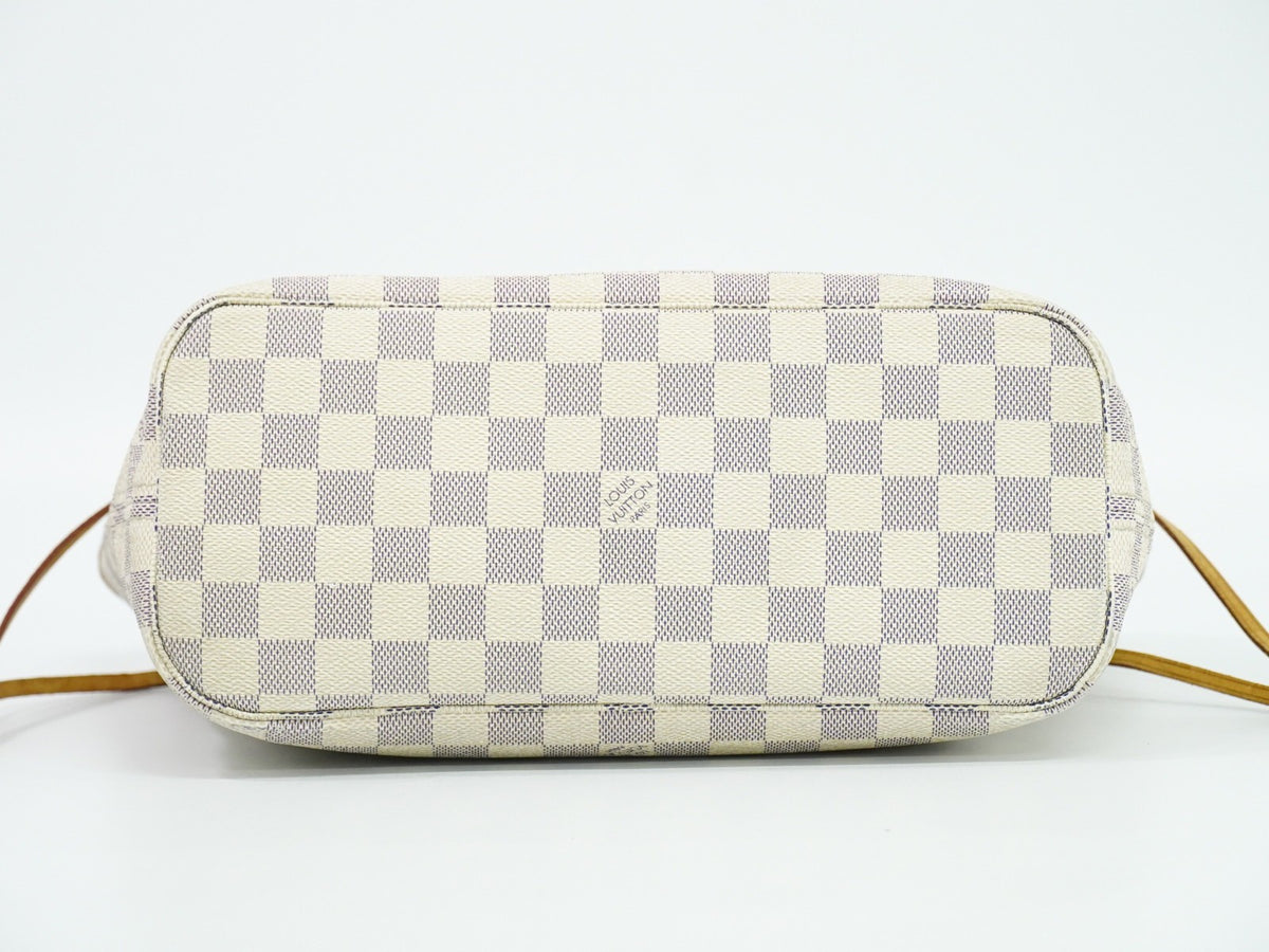 Louis Vuitton Neverfull Damier Beige Canvas Tote Bag Bag (Pre-Owned)