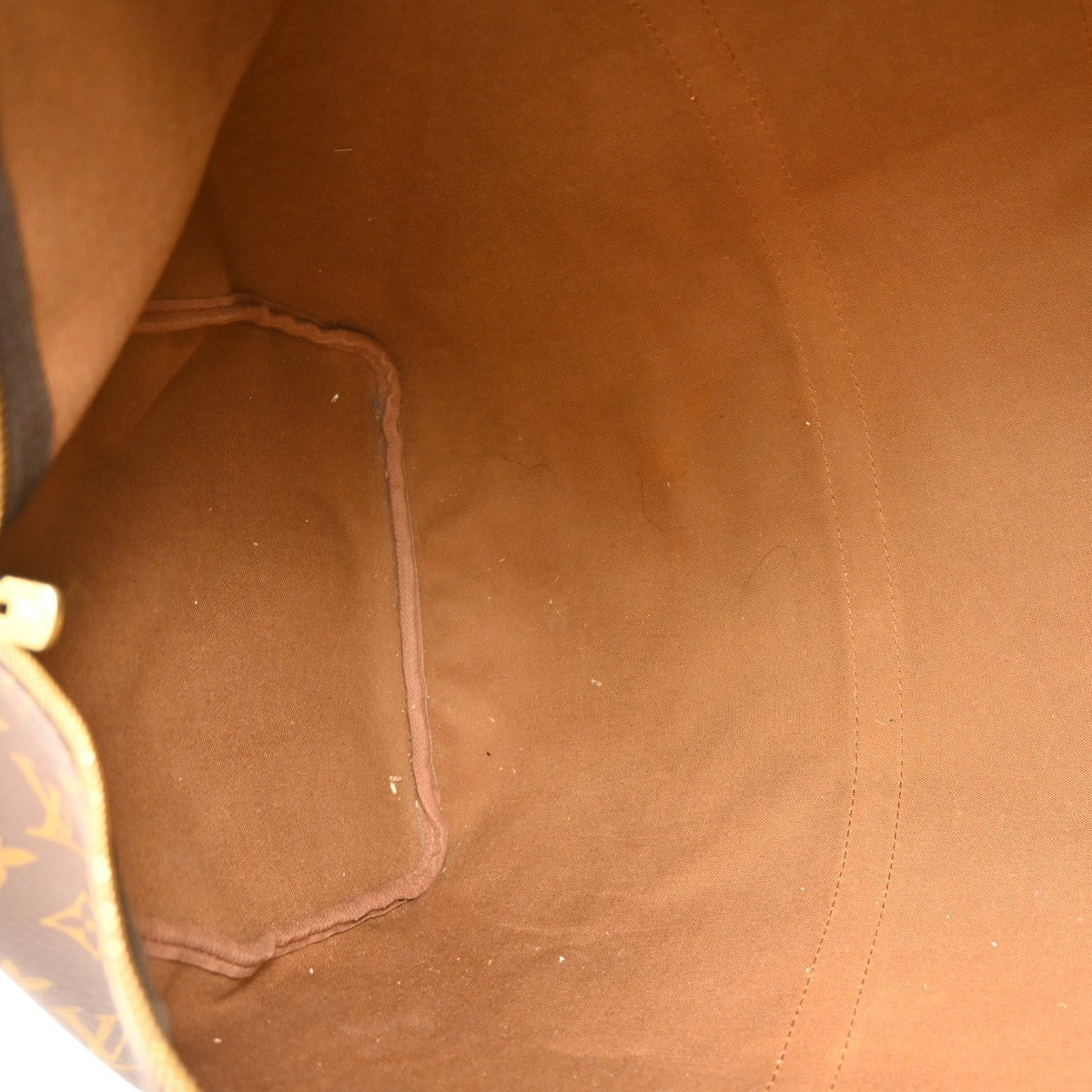 Louis Vuitton Keepall Monogram Canvas Brown Canvas Travel Bag Bag (Pre-Owned)