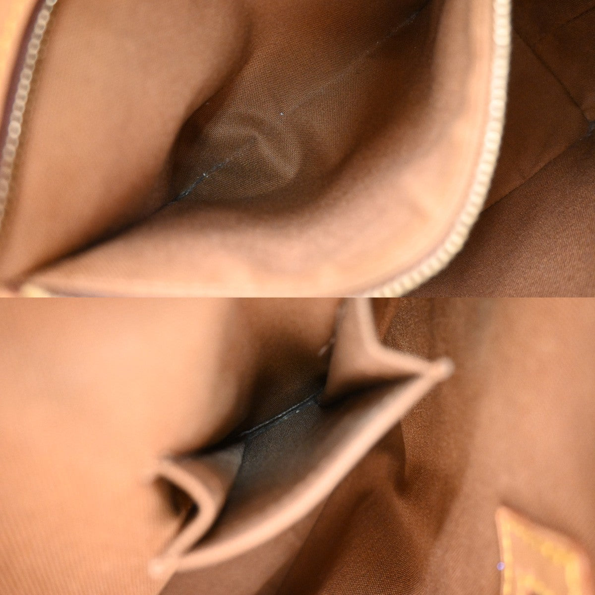 Louis Vuitton Cabas Piano Monogram Canvas Brown Canvas Tote Bag Bag (Pre-Owned)
