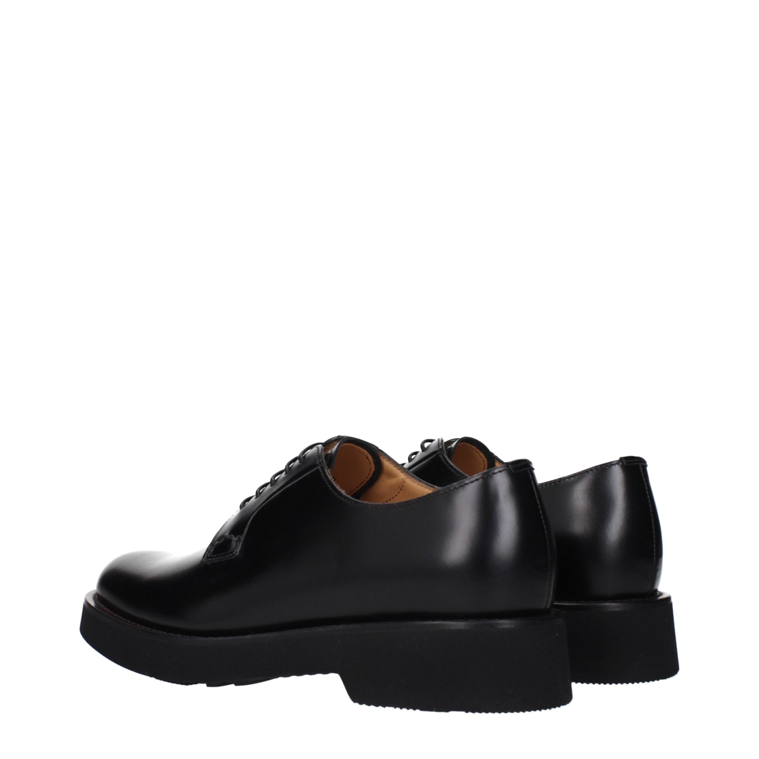 Church's Black Leather Oxfords And Women's Derbies