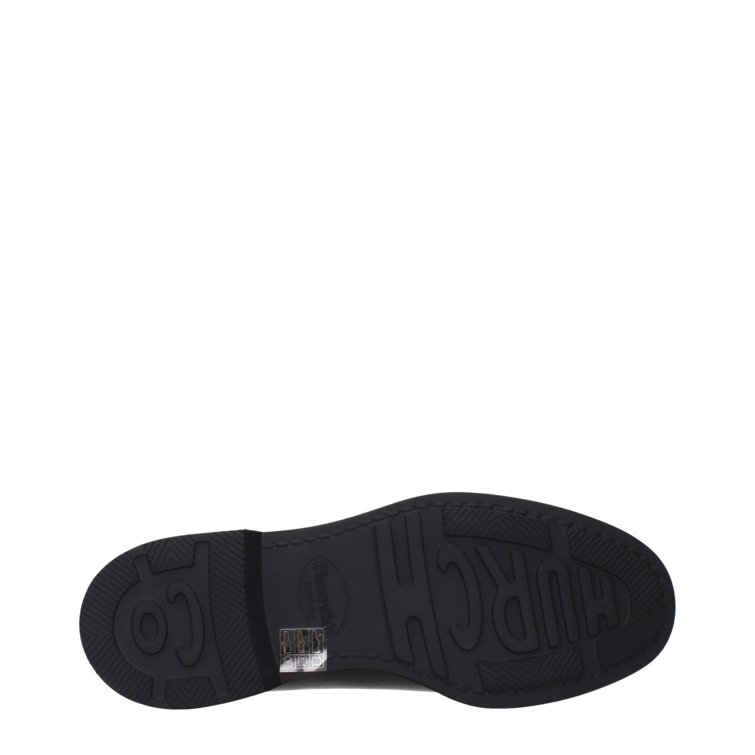 Church's Black Leather Oxfords And Women's Derbies