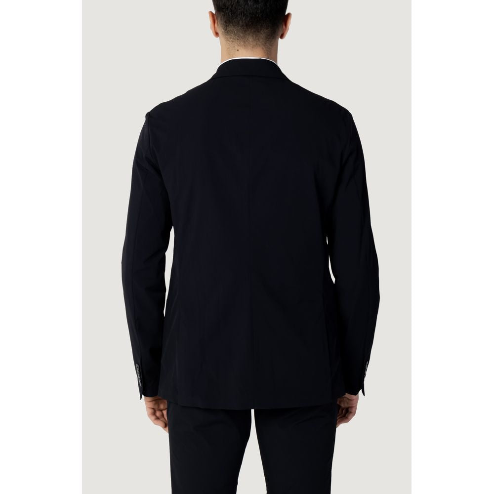 Armani Exchange Blue Cotton Men's Blazer