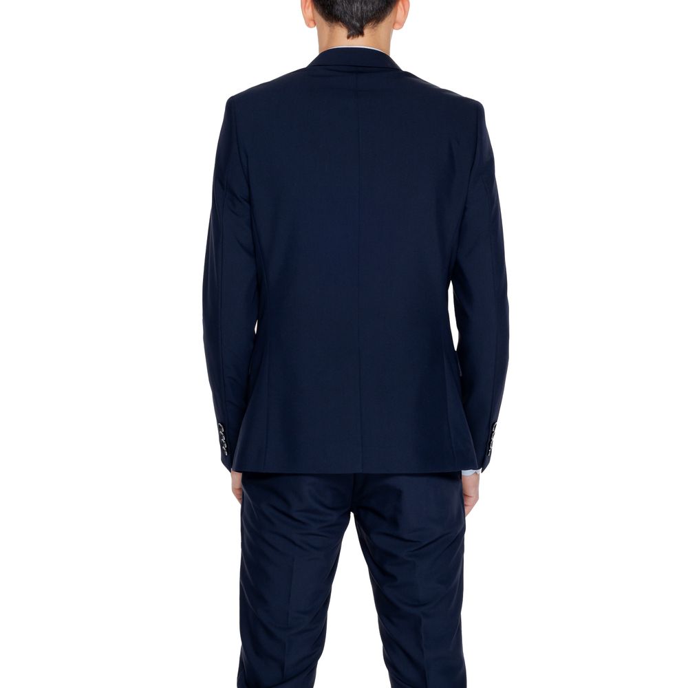 Antony Morato Blue Polyester Men's Blazer